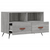 TV-taso harmaa Sonoma 80x36x50 cm tekninen puu