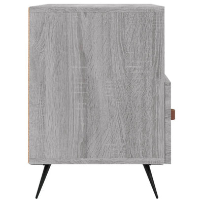 TV-taso harmaa Sonoma 80x36x50 cm tekninen puu