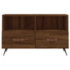 TV-taso ruskea tammi 80x36x50 cm tekninen puu