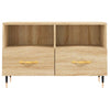 TV-taso Sonoma-tammi 80x36x50 cm tekninen puu