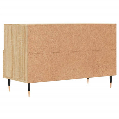 TV-taso Sonoma-tammi 80x36x50 cm tekninen puu