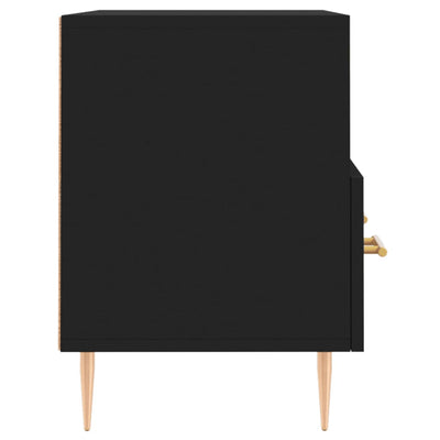 TV-taso musta 80x36x50 cm tekninen puu