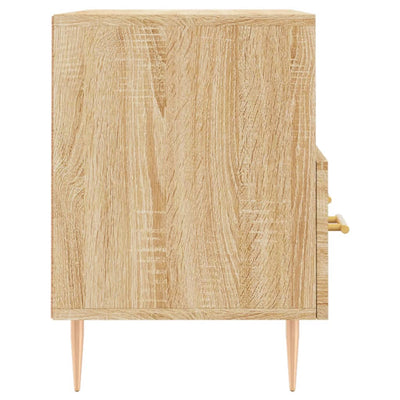 TV-taso Sonoma-tammi 80x36x50 cm tekninen puu