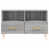 TV-taso harmaa Sonoma 80x36x50 cm tekninen puu