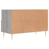 TV-taso harmaa Sonoma 80x36x50 cm tekninen puu