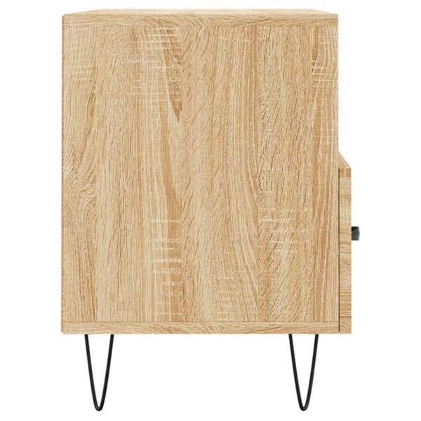 TV-taso Sonoma-tammi 80x36x50 cm tekninen puu
