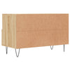 TV-taso Sonoma-tammi 80x36x50 cm tekninen puu