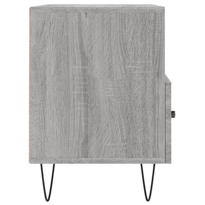 TV-taso harmaa Sonoma 80x36x50 cm tekninen puu