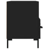 TV-taso musta 80x36x50 cm tekninen puu