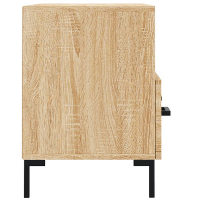 TV-taso Sonoma-tammi 80x36x50 cm tekninen puu