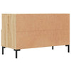 TV-taso Sonoma-tammi 80x36x50 cm tekninen puu