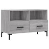 TV-taso harmaa Sonoma 80x36x50 cm tekninen puu