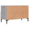 TV-taso harmaa Sonoma 80x36x50 cm tekninen puu