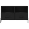 TV-taso musta 80x36x50 cm tekninen puu