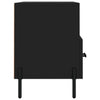TV-taso musta 80x36x50 cm tekninen puu