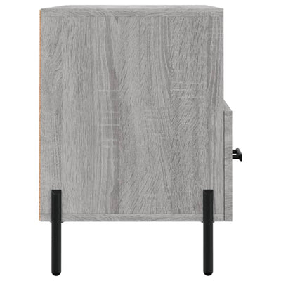 TV-taso harmaa Sonoma 80x36x50 cm tekninen puu