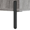TV-taso harmaa Sonoma 80x36x50 cm tekninen puu