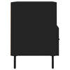 TV-taso musta 80x36x50 cm tekninen puu