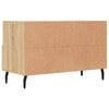 TV-taso Sonoma-tammi 80x36x50 cm tekninen puu