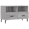 TV-taso harmaa Sonoma 80x36x50 cm tekninen puu