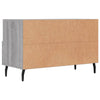 TV-taso harmaa Sonoma 80x36x50 cm tekninen puu