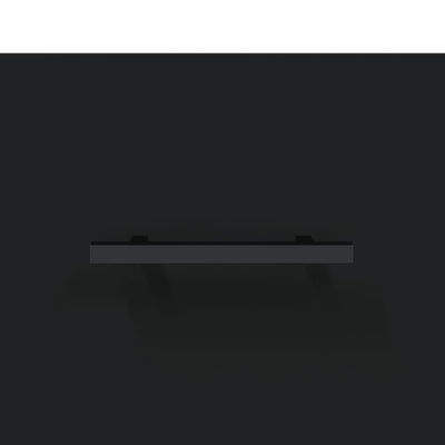 TV-taso musta 80x36x50 cm tekninen puu