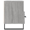TV-taso harmaa Sonoma 80x36x50 cm tekninen puu