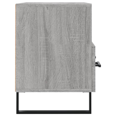 TV-taso harmaa Sonoma 80x36x50 cm tekninen puu