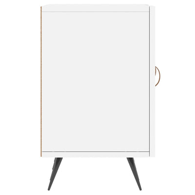 TV-taso valkoinen 150x30x50 cm tekninen puu
