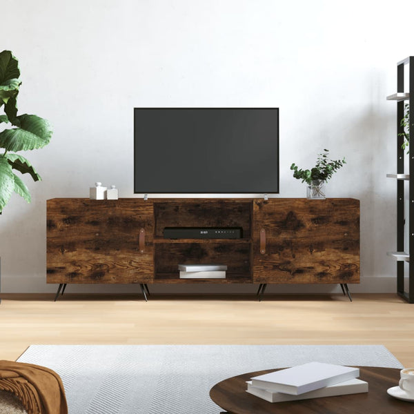 TV-taso savutammi 150x30x50 cm tekninen puu