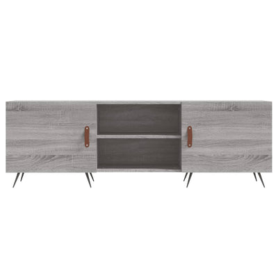 TV-taso harmaa Sonoma 150x30x50 cm tekninen puu