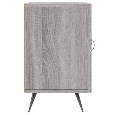 TV-taso harmaa Sonoma 150x30x50 cm tekninen puu