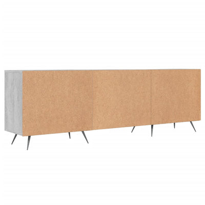 TV-taso harmaa Sonoma 150x30x50 cm tekninen puu