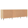 TV-taso 150x30x50 cm Sonoma-tammesta teknistä puuta