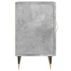 TV-taso betoninharmaa 150x30x50 cm tekninen puu