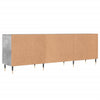 TV-taso betoninharmaa 150x30x50 cm tekninen puu