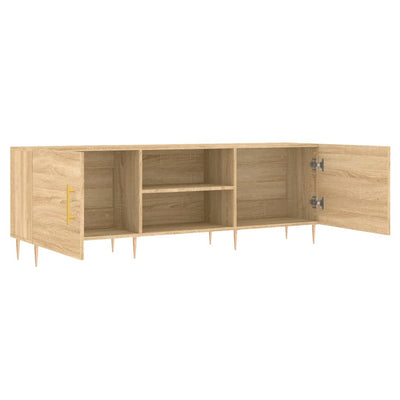 TV-taso Sonoma-tammi 150x30x50 cm tekninen puu