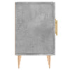 TV-taso teknisestä puusta, betoninharmaa, mitat 150x30x50 cm