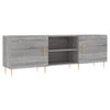 TV-taso 150x30x50 cm harmaa Sonoma teknisestä puusta