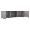 TV-taso 150x30x50 cm harmaa Sonoma teknisestä puusta