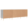 TV-taso 150x30x50 cm harmaa Sonoma teknisestä puusta