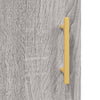 TV-taso 150x30x50 cm harmaa Sonoma teknisestä puusta