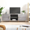 TV-taso 150x30x50 cm harmaa Sonoma teknisestä puusta