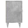 TV-taso betoninharmaa 150x30x50 cm tekninen puu