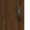 TV-taso ruskea tammi 150x30x50 cm tekninen puu