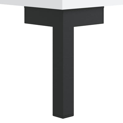 TV-taso valkoinen 150x30x50 cm tekninen puu