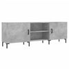 TV-taso betoninharmaa 150x30x50 cm tekninen puu