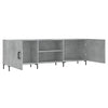 TV-taso betoninharmaa 150x30x50 cm tekninen puu