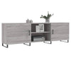 Sonoma TV-taso harmaana 150x30x50 cm teknisestä puusta