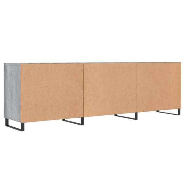 Sonoma TV-taso harmaana 150x30x50 cm teknisestä puusta
